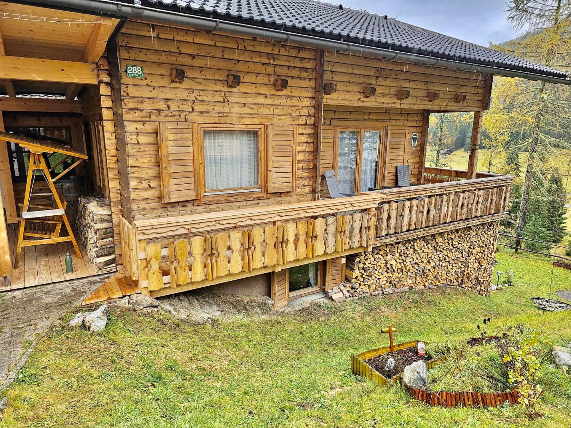 Almhaus Zirbenheim Nicolina Villa Flattnitz Exteriör bild